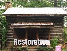 Historic Log Cabin Restoration  Blacklick, Ohio
